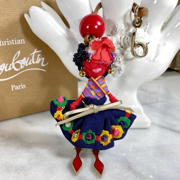 Christian Louboutin “Mexiloubi Doll” Bag Charm